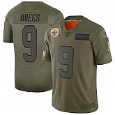 Nike Saints 9 Drew Brees 2019 Olive Salute To Service Limited Jersey Dyin,baseball caps,new era cap wholesale,wholesale hats